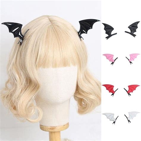 devil hair clips|More.